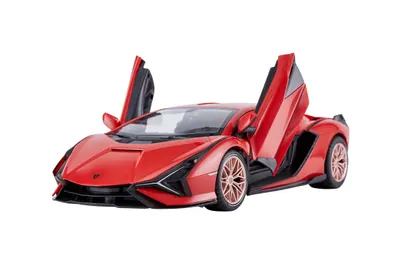 Masina cu telecomanda - Lamborghini Sian FKP 37 - Rosu