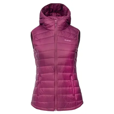 Gilet Drumeții În Natură Hi-Tec Savara Matlasată Femei