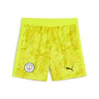 Șort fitness copii pentru portari Manchester City 25/26, galben PUMA