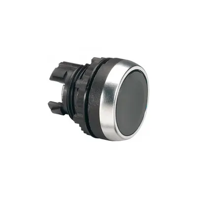 Osmoz non illuminated spring return head - flush - negru