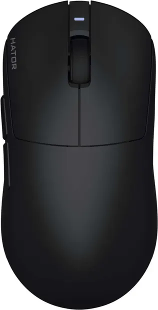 Mouse gaming HATOR - Quasar 3 Ultima 8K, optic, wireless, negru