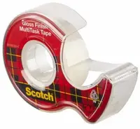 Banda adeziva cu dozator Scotch - Crystal, 19 mm x 7.5 m