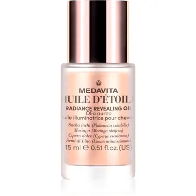 Medavita Huile d'etoile Radiance Revealing Oil ulei pentru strălucire pentru un par stralucitor si catifelat 15 ml