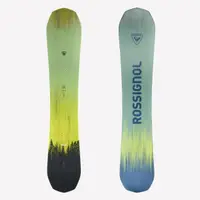 Placă de snowboard All Mountain ROSSIGNOL REVENANT Verde și galben Damă