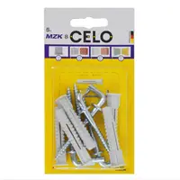 CELO Blister Multi-purpose plug cu collar MZK 8 cu angle hook WH 5,0x70