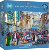 Puzzle Gibsons din 1000 piese - O plimbare prin Windsor