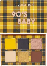 Makeup Revolution - Paletă de farduri Power 90`s Baby, 6 culori