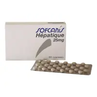 SOFCANIS Hépatique 25mg, supliment sistem hepatic câini, comprimate SOFCANIS Hépatique 25mg, XS-S, supliment sistem hepatic câini și pisici, blister, 60 comprimate