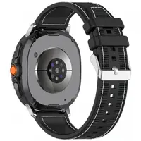 Curea Techsuit W051 pentru Samsung Galaxy Watch9 / Watch8 / Watch8 Classic Series, Neagra