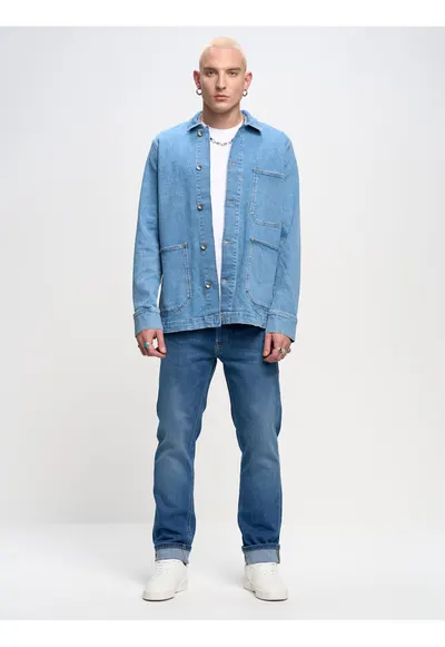 Jacheta din denim Bill