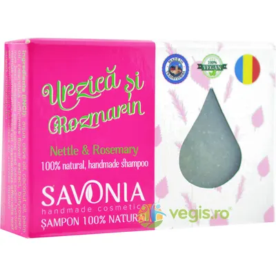 Sampon Solid cu Urzica si Rozmarin 90g
