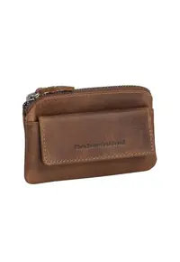 Portofel chei unisex piele naturala - Oliver - - Coniac