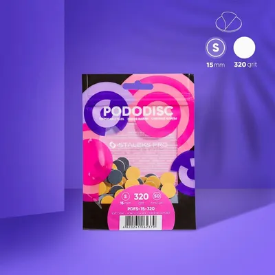 Rezerve pentru disc pedichiura Staleks Pro PDFS-15-320