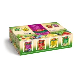 Ceai Aromfruct asortat, fructe, 120 plicuri - Fares