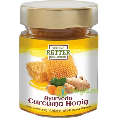 Miere cu Turmeric (Curcuma) Ecologica/Bio 250g