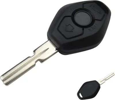 Carcasa cheie auto Techstar cu 3 butoane si lama 4 piste pentru BMW – compatibila E46, E39, E60, X3, X5