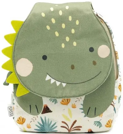Ghiozdan pentru gradiniță Sassi Cracky The Dinosaur - 1 compartiment , mini