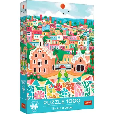 Puzzle Trefl de la 1000 piese - Barcelona, Spania