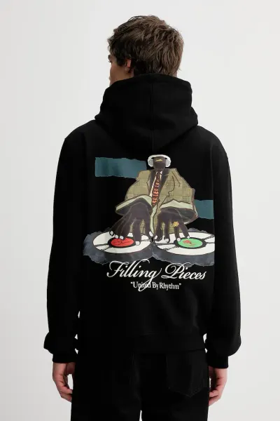 Filling Pieces hanorac de bumbac Hoodie DJ