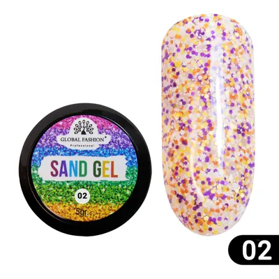 Gel UV color unghii, Sand, Global Fashion, 5g, 02 Engros