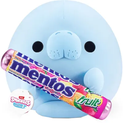 Figurina de Plus Snackles - 35 cm - Sea Cow&Mentos (Douglas)