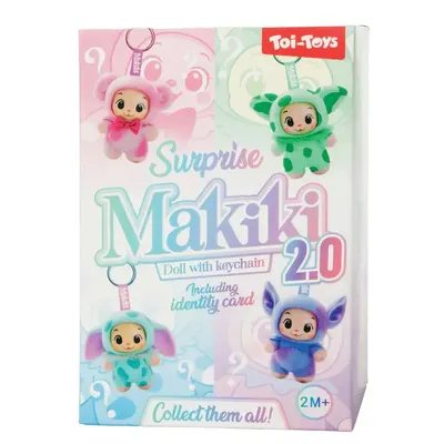 Breloc cu Figurina surpriza de plus TToys Makiki