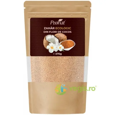 Zahar din Nuca de Cocos Ecologic/Bio 270g