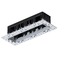 Modena 4 Module Recessed Box Without Frame