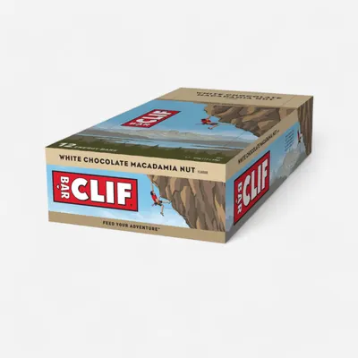 Baton energizant clif bar ciocolată albă & macadamia 12 x (68 g)