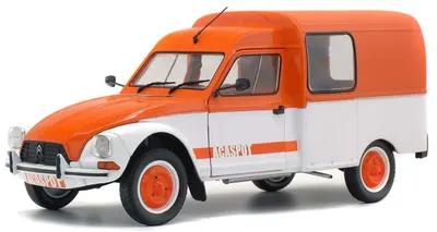 Model de colecție SOLIDO Modern: Mașini - Citroen Acadiane Acaspot Bi-Color (1984)