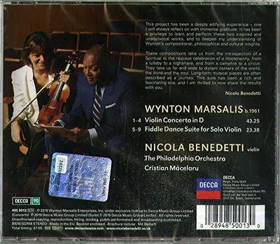 Wynton Marsalis: Violin Concerto / Fiddle Dance Suite