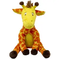 Jucarie de plus, Rainbow Designs, Gerald, Girafele nu stiu sa danseze, 25 cm