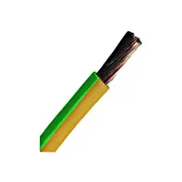 Conductor flexibil cu izolaţie din PVC H07V-K 4mm² galben verde