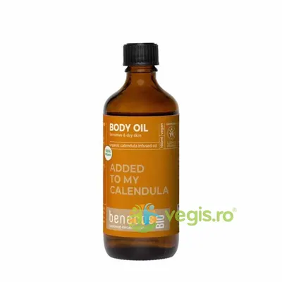 Ulei Infuzat cu Extract de Galbenele pentru Ten si Corp Bio 100ml