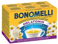 Ceai din plante, mușețel cu melatonină și magneziu, 14 plicuri filtrante, Bonomelli