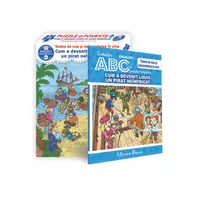 Cum a devenit Louis un pirat neînfricat -Teama de nou și neîncrederea în sine - Set Puzzle + poveste terapeutică