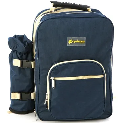 Rucsac cu ustensile de picnic Chanodug - 60023102, albastru
