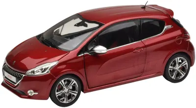 Model de colecție NOREV Contemporary: Automobile - Peugeot 208 GTi (Rubis Red) (2013)