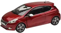 Model de colecție NOREV Contemporary: Automobile - Peugeot 208 GTi (Rubis Red) (2013)