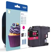 Consumabil Brother - LC-123, pentru MFC-J4410DW/MFC-J4510DW, Magenta