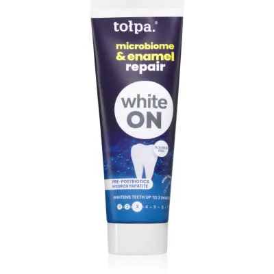 Tołpa On White Microbiome & Enamel Repair pasta de dinti pentru albire 75 ml