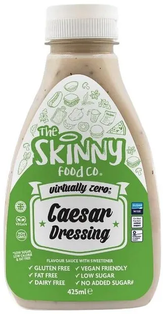 Skinny Sauce Caesar Dressing, 425 ml, Skinny Food Co