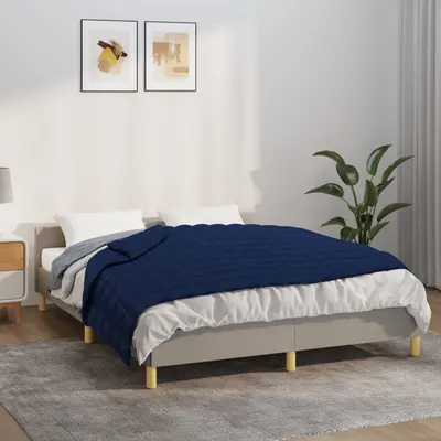 Gossi patura anti-stres, albastru, 137x200 cm, 10 kg, textil