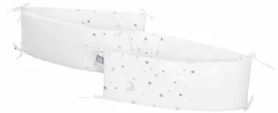 Apărătoare pentru pătuț Roba - Easy Air nest, 170 х 18 cm, gri