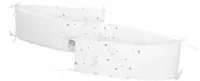 Apărătoare pentru pătuț Roba - Easy Air nest, 170 х 18 cm, gri