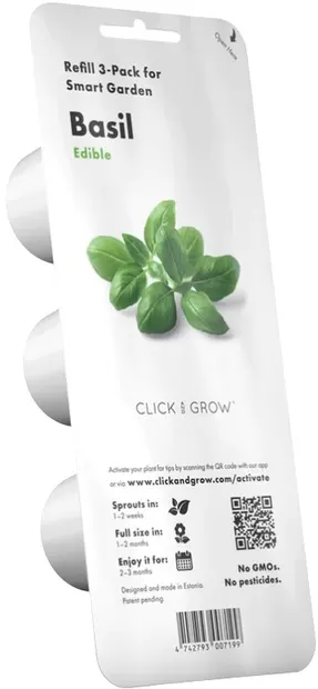 Semințe Click and Grow - Basil, 3 rezerve