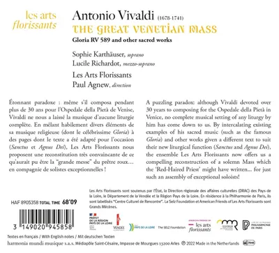Vivaldi: The Great Venetian Mass