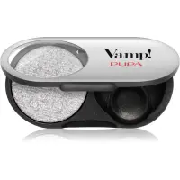 PUPA Milano Vamp! Radiant Baked Eyeshadow fard de culoare vibranta si lunga durata culoare 302 Pure Silver - METALLIC 1 g