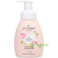 Spuma 2in1 pentru Par si Corp fara Miros Baby Leaves 295ml