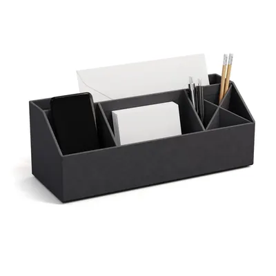 Organizator pentru papetărie din carton Elisa Canvas Paper Laminate – Bigso